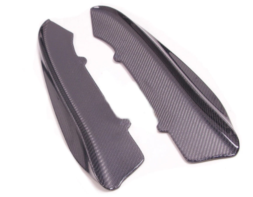 BMW E92/E93 GS Style Carbon Fiber Rear Bumper Splitters.